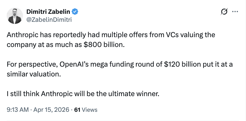  Claude代码占比从2%飙升至20%：深度拆解Anthropic8000亿估值的底层逻辑 企业服务