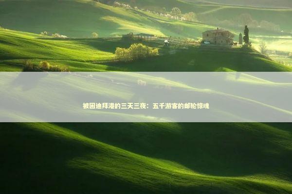 被困迪拜港的三天三夜：五千游客的邮轮惊魂