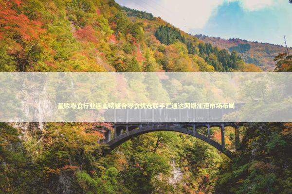 量贩零食行业迎重磅整合零食优选联手汇通达网络加速市场布局