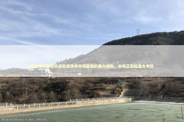 经合组织官员称通胀是债务市场面临的最大威胁，市场正面临重大考验