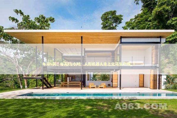 每周5天、每天10小时：人形机器人走上宝马生产线_1