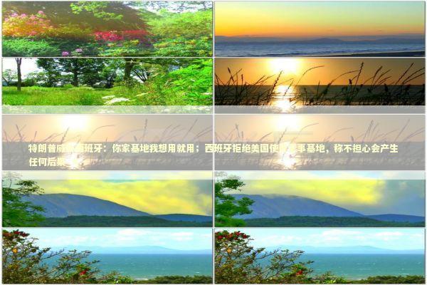 特朗普威胁西班牙：你家基地我想用就用；西班牙拒绝美国使用军事基地，称不担心会产生任何后果_4