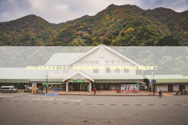 5000元机票飙至2万元！大批中东航线停运，这些地方到北京票价涨疯了…